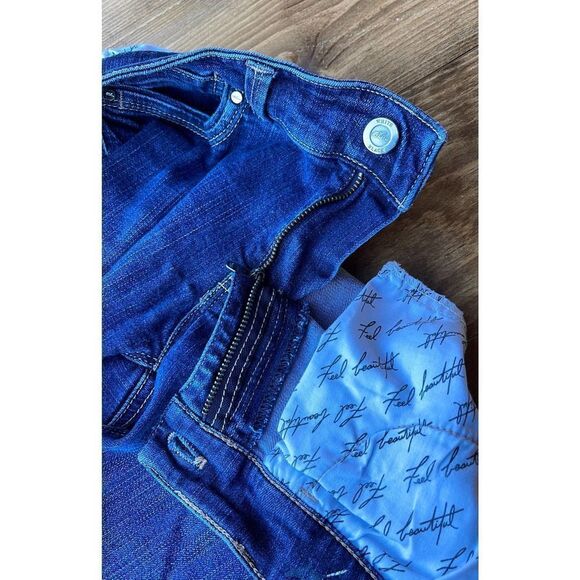 White house black market bootcut blanc jeans womens sz 4R low rise stretch denim - Picture 11 of 12